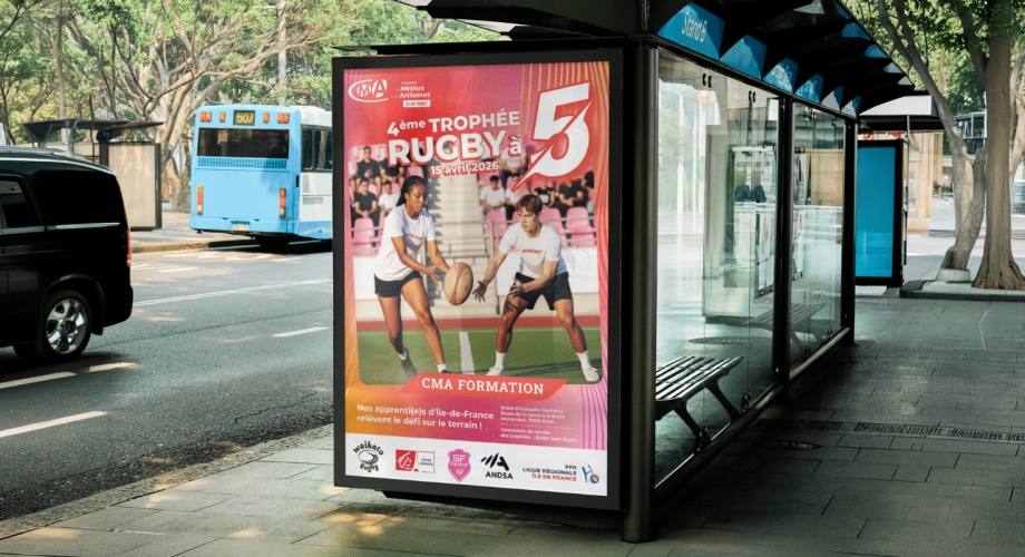 Affiche Tournoi de Rugby à 5 CMA IDF 2026