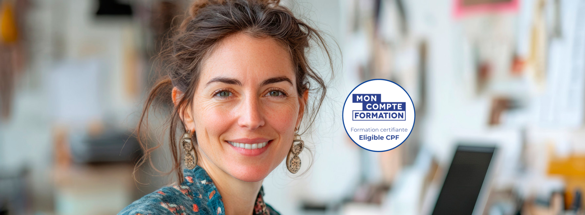 Artisane qui suit une formation