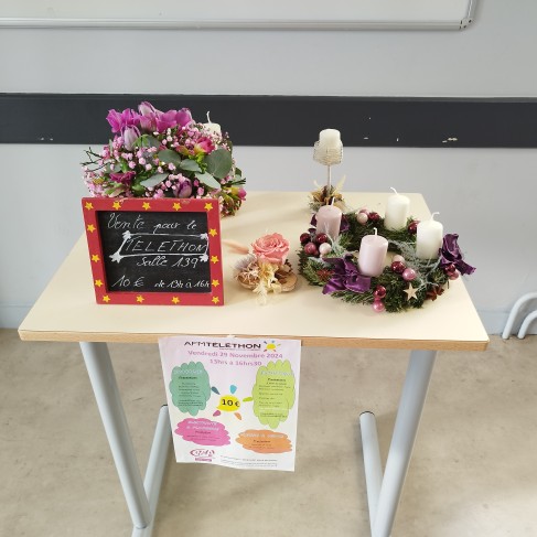 vente téléthon 2024