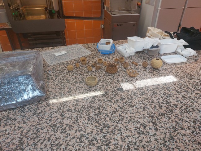 Pâtisseries imprimées en 3D