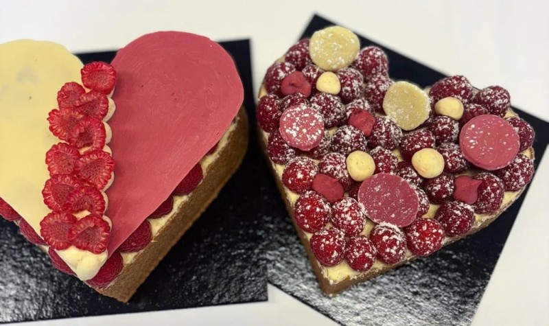 Gâteau Saint Valentin