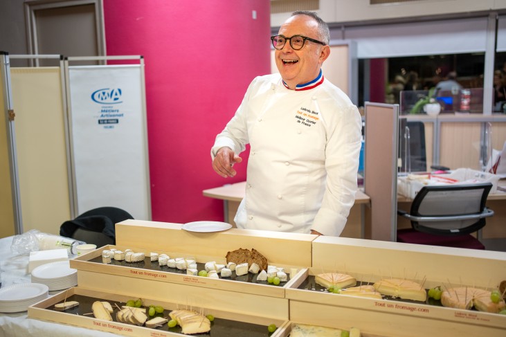 Ludovic Bisot, fromager et meilleur ouvrier de France