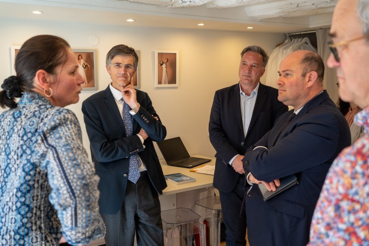 Visite de l'atelier Aude de Montille