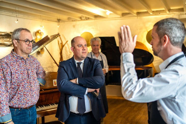 Visite de l'atelier Maison Magne