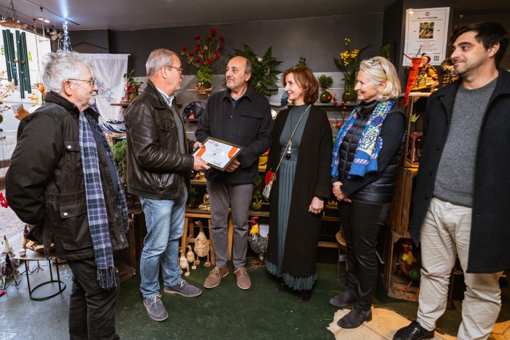 Remise titre de maitre artisan d'art Aquaphyte 15