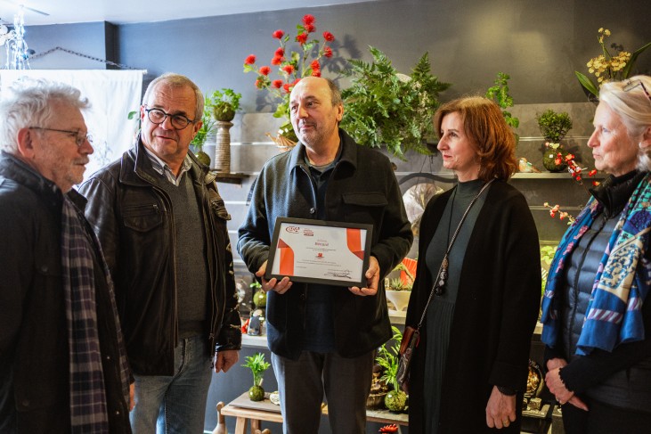 Remise titre de maitre artisan d'art Aquaphyte 16