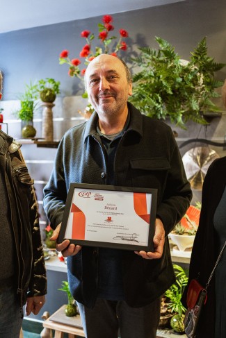 Remise titre de maitre artisan d'art Aquaphyte 17