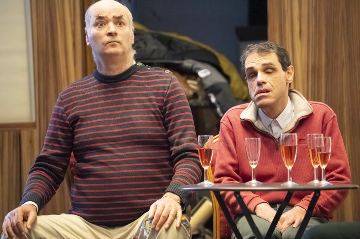 comédien(s) Théâtre Crystal -photo pendant la représentation