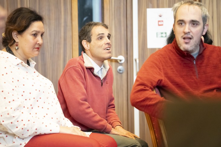 comédien(s) Théâtre Crystal -photo pendant la représentation