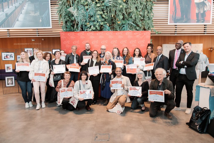 photo de groupe de tous les lauréats