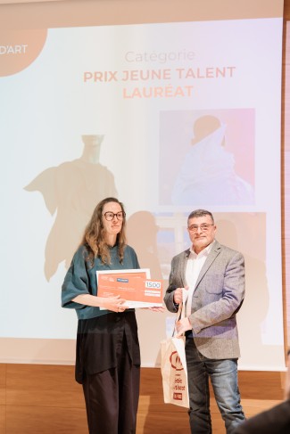 Florence MEUNIER, lauréate prix jeune talent