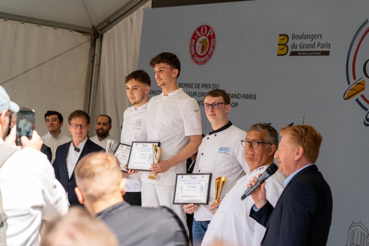 le podium des 3 apprentis
