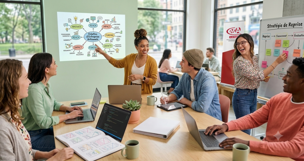Atelier de création  d'entreprise