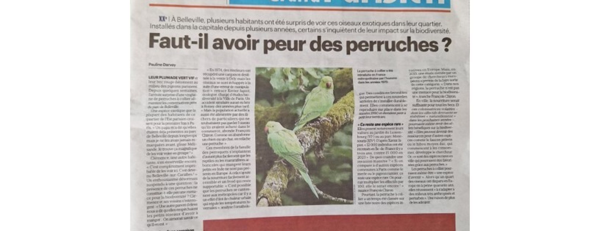 La CMA IDF lance une campagne publicitaire dans Le Parisien