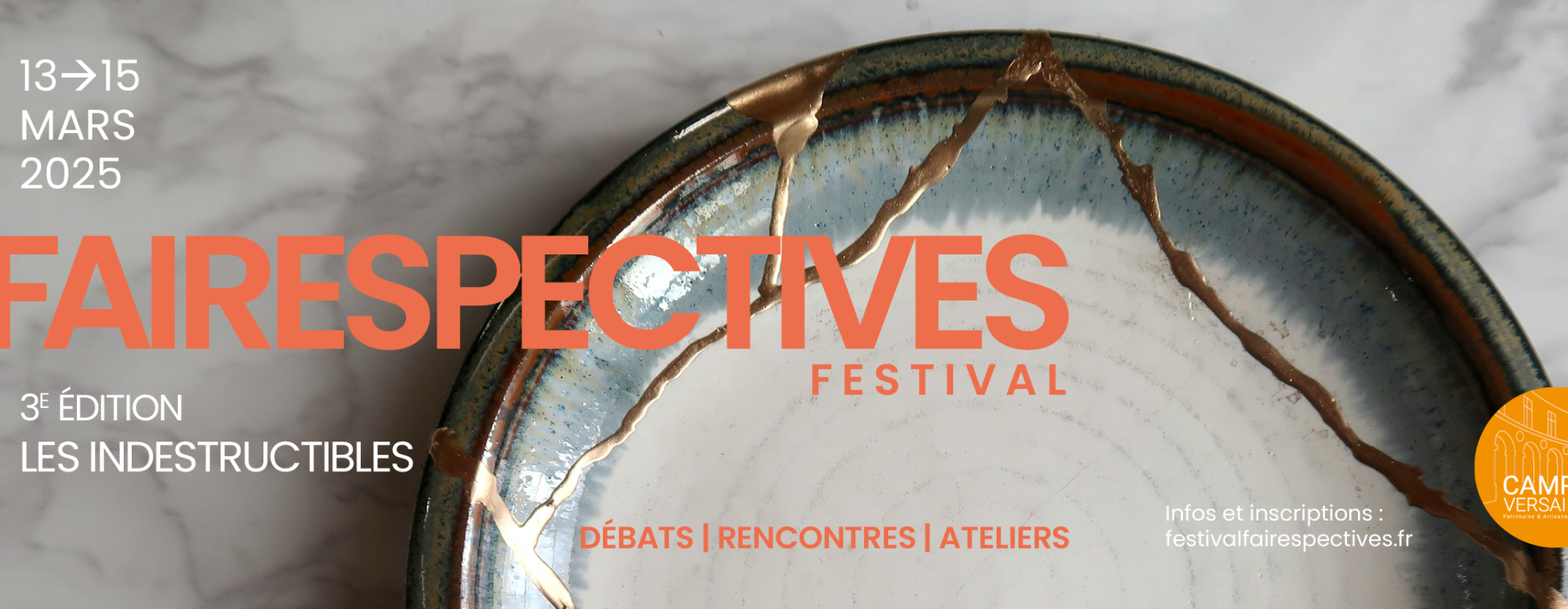 Bandeau illustrant le Festival Fairespectives du Campus Versailles