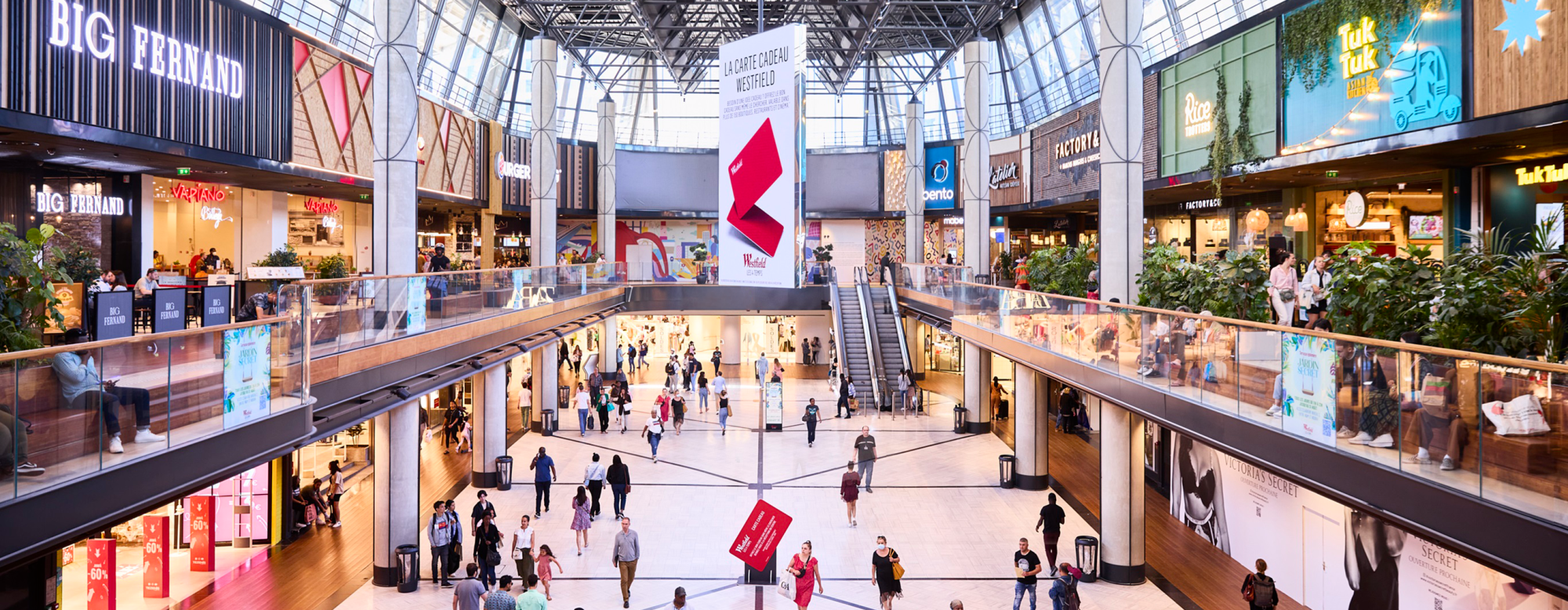 La clairière au centre commercial 4temps de La Défense