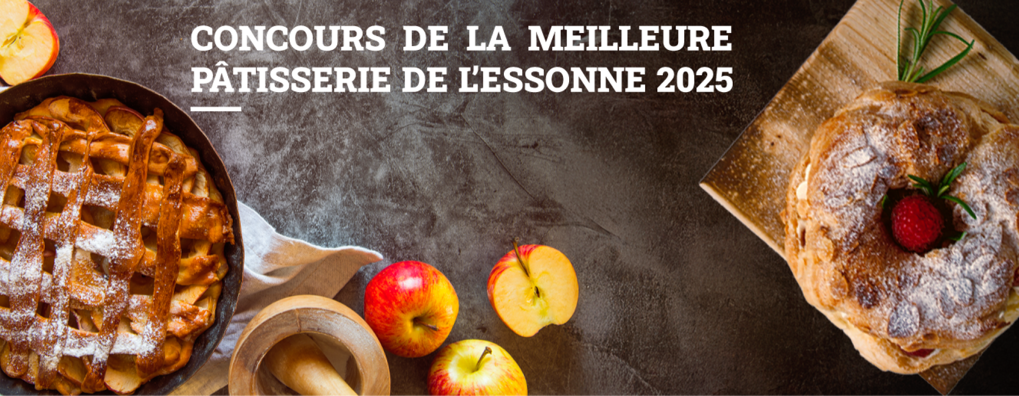 bannière concours meilleure pâtisserie Essonne