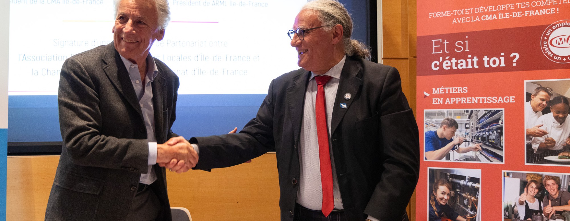 Convention ARML CMA IDF 2025 Signature Credits CMA IDF