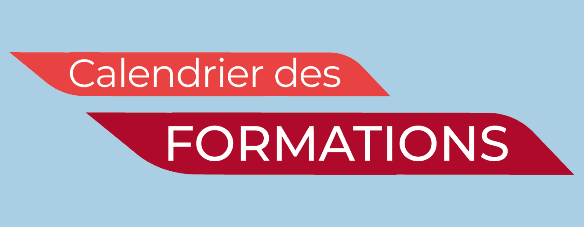 Visuel Calendrier des formations 2ème semestre