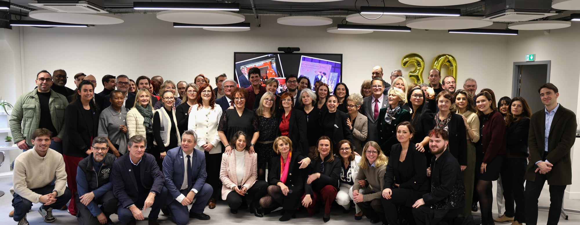Soirée des 30 ans Val Parisis (photo de groupe)