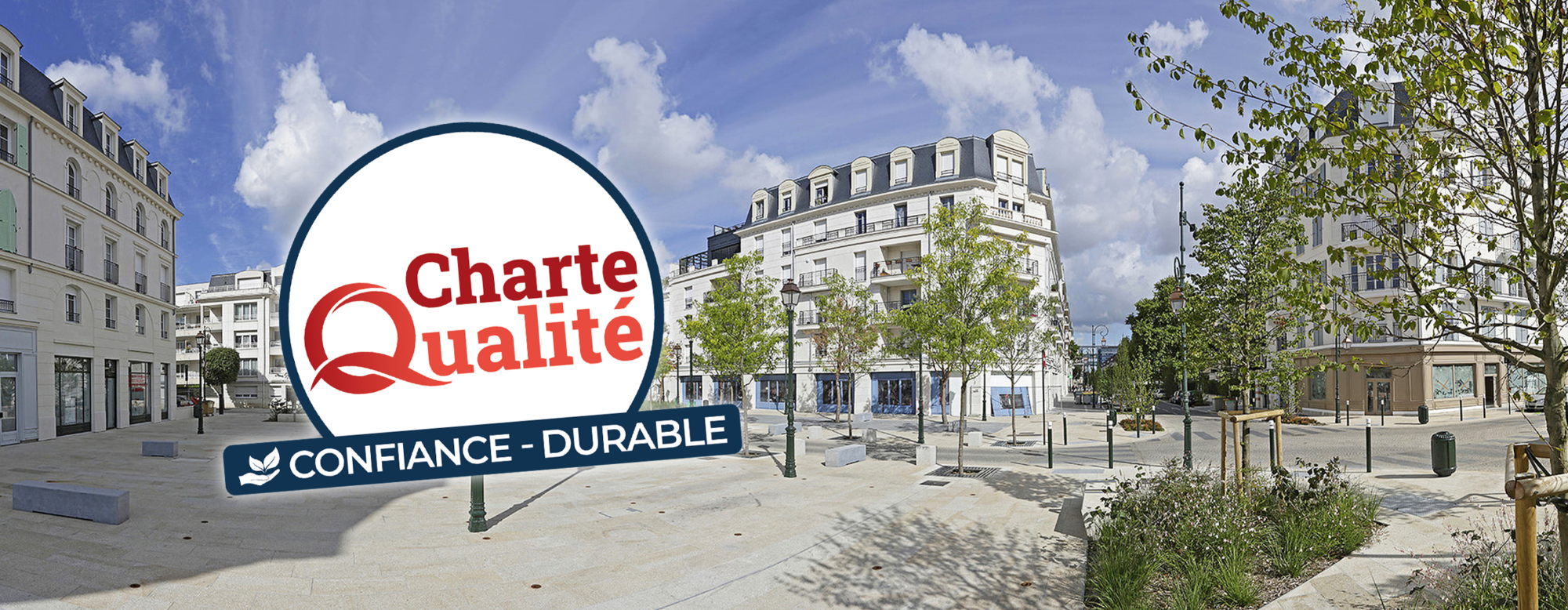 la garenne colombes avec logo Charte Qualité