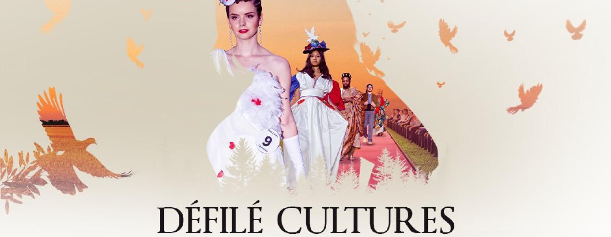 Affiche événement Défilé cultures et création (93)