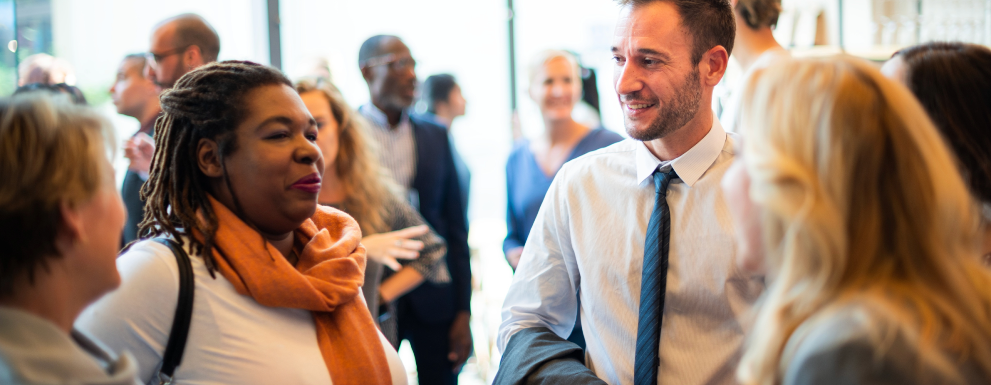 Groupe de professionnel networking