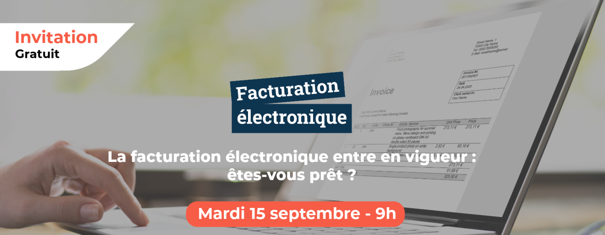 bannière facturation électronique