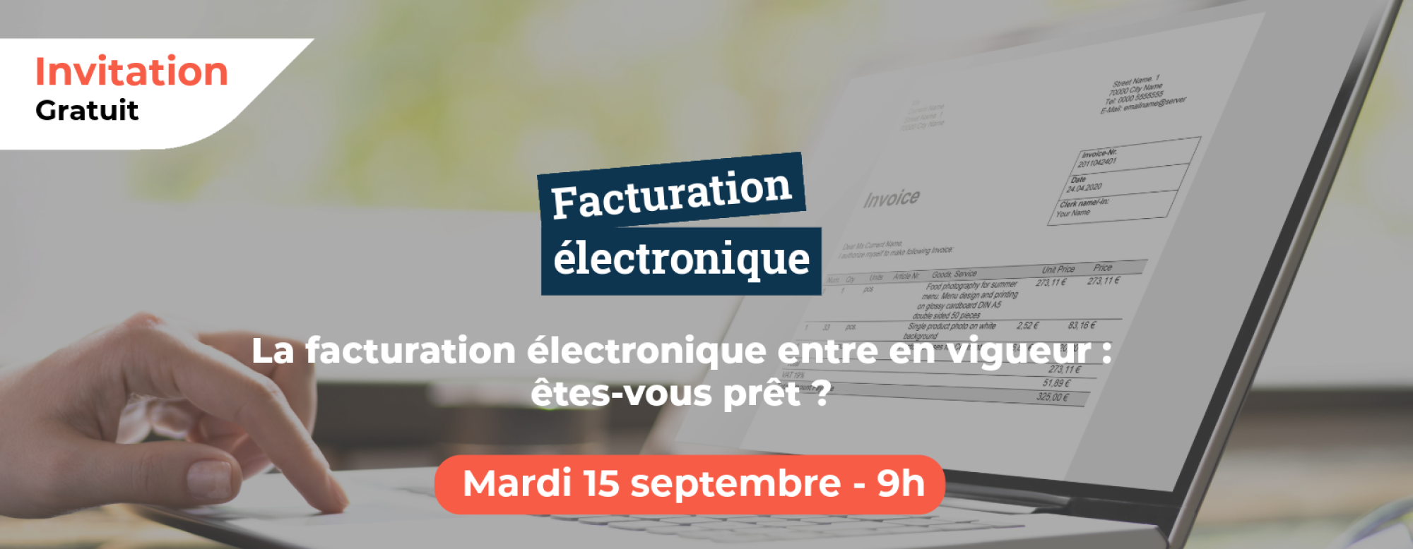 bannière facturation électronique