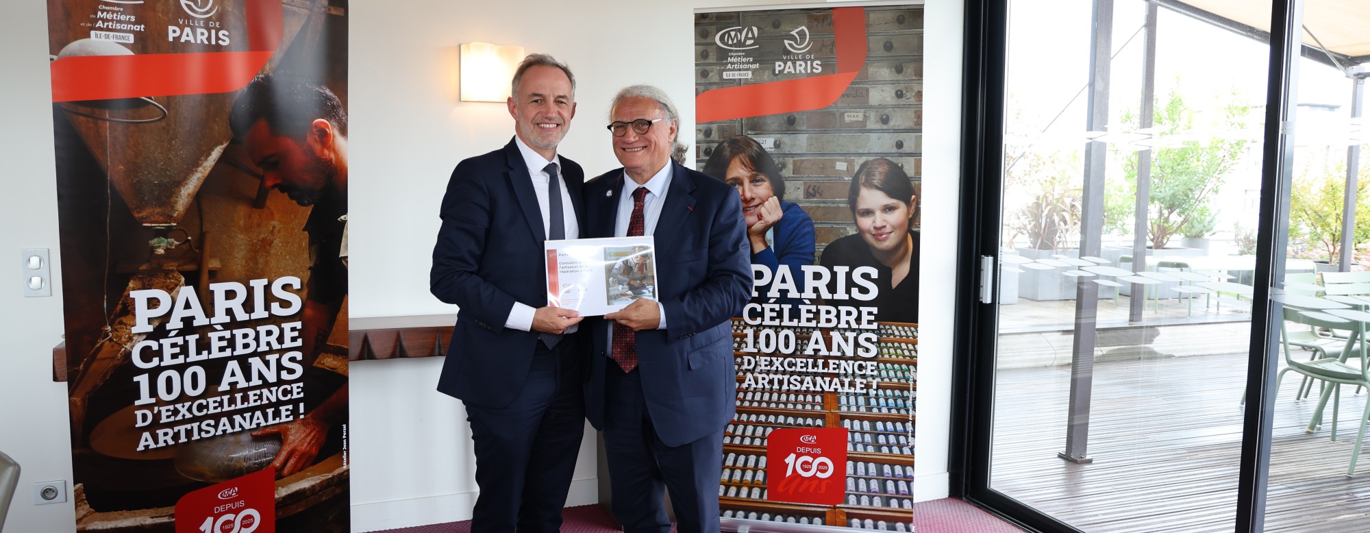 Emmanuel Grégoire et Francis Bussière
