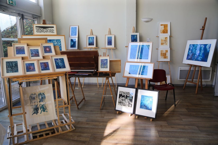 Photographie du salon des artistes et artisans d'art de Montesson