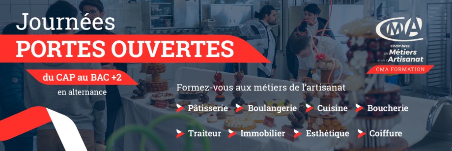 Bandeau illustrant l'article sur les JPO des CMA Formation des Yvelines