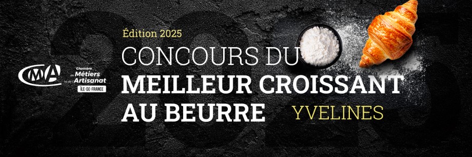 bandeau article concours du meilleur croissant au beurre des yvelines 2025