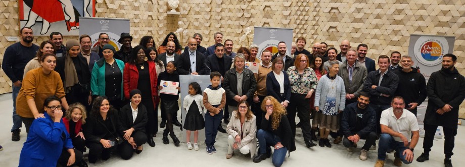 Cérémonie Remise Charte Qualité mairie Nanterre