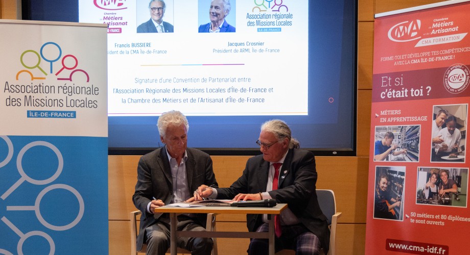 Convention ARML CMA IDF 2025 Signature Credits CMA IDF