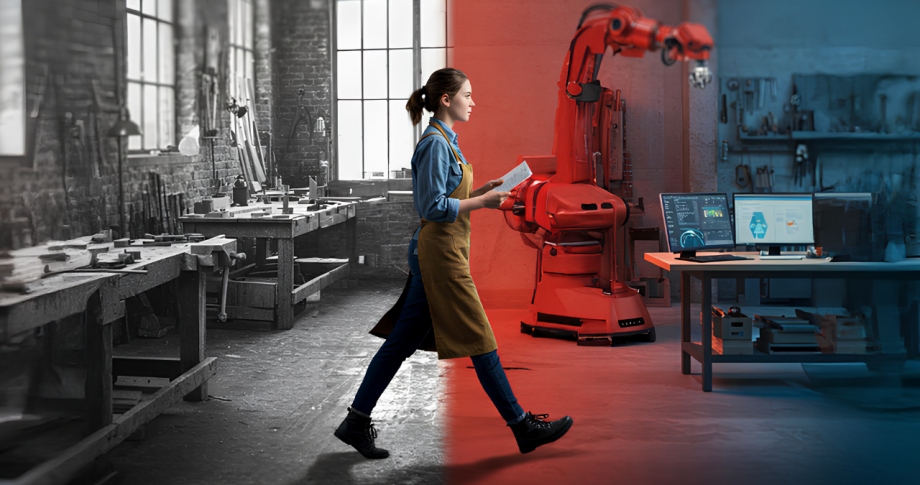 Femme traverse 100 ans d'artisanat