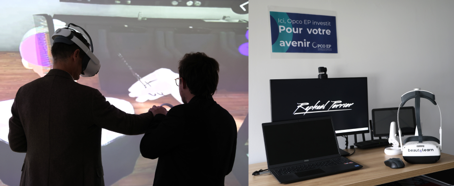 Inauguration salle immersive CMA Formation Val Parisis