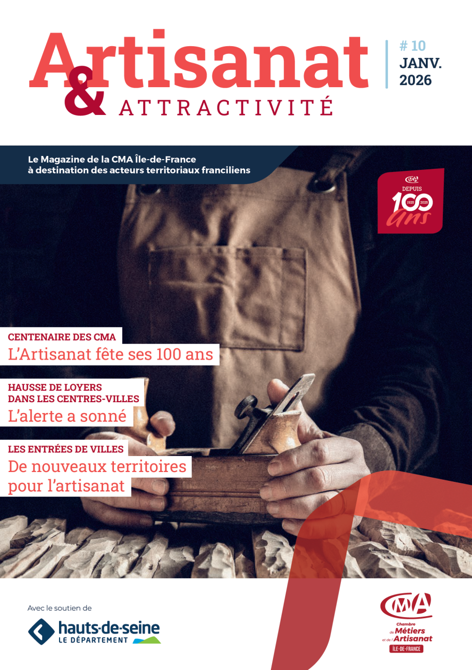 Première de couverture magazine Artisanat & Attractivité n°10