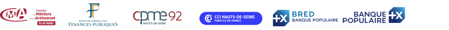 Logos Partenaires événement facturation électronique 92
