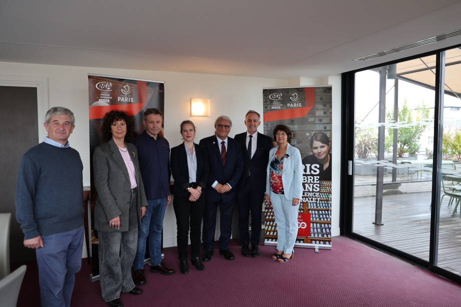 Emmanuel Grégoire et la CMA IDF - Paris
