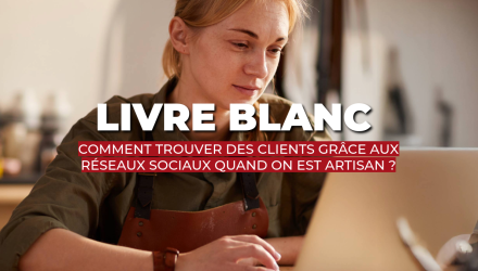 Visuel Livre Blanc Trouver clients grâce aux RS