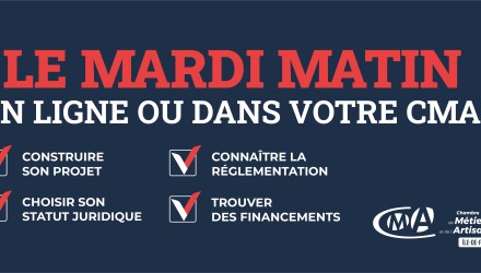 Bannière Mardis de la création