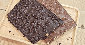 Plaquette de chocolat artisanale