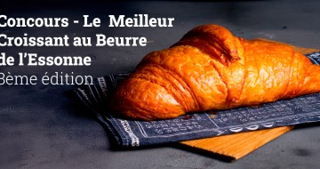 bandeau de l'article sur le MEILLEUR CROISSANT AU BEURRE  de l'Essonne 2025