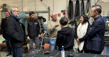 Nos élus du 92 a la rencontre de l'entreprise centenaire CROCE-COSTA-AFV