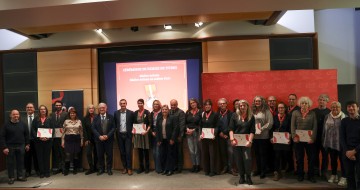 Groupe de récipiendaires