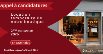 Boutique Métiers d'art et de création