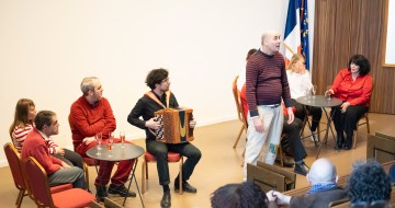 troupe Théatre crystal sur scène