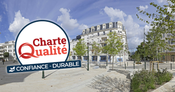 la garenne colombes avec logo Charte Qualité