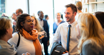 Groupe de professionnel networking